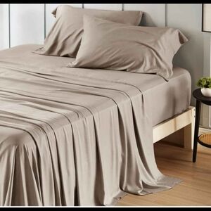 Bedsure King Size Sheets Set, Cooling Sheets for Hot Sleepers, Rayon Derived fro